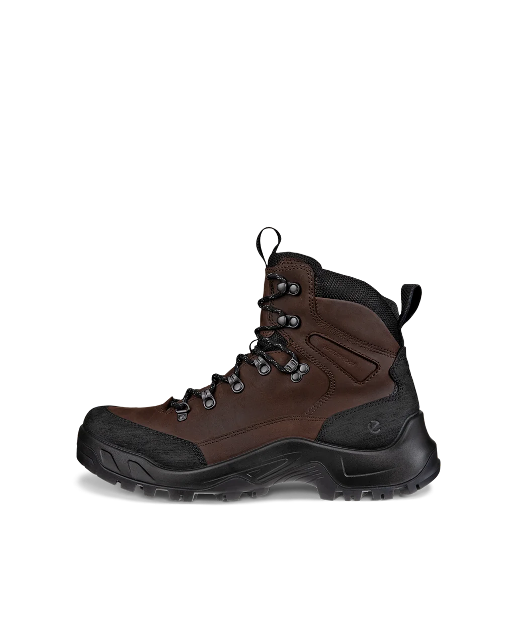 Men s ECCO Offroad Nubuck Waterproof Mid Cut Outdoor Boot Brown