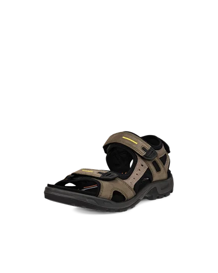 Ecco sandals best sale mens yellow