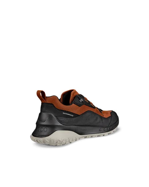 Men s ECCO ULT TRN Low Nubuck Waterproof Hiking Shoe Brown