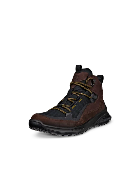 Men s ECCO ULT TRN Nubuck Waterproof Hiking Boot Brown