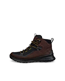 Men s ECCO Soft 7 Tred Nubuck Gore Tex Mid Cut Boot Brown