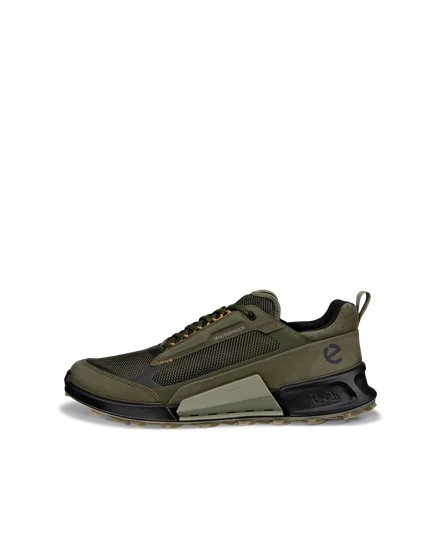 Men s ECCO Biom 2.1 X Mountain Nubuck Waterproof Hiking Trainer Green