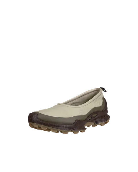 Women s ECCO Biom C Trail Leather Slip On Green