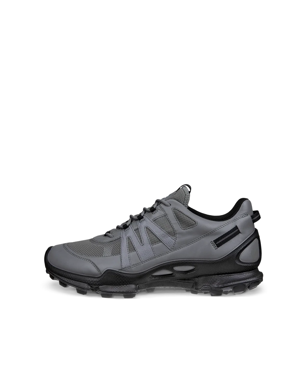 Men s ECCO Biom C Trail Leather Gore Tex Outdoor Trainer Grey