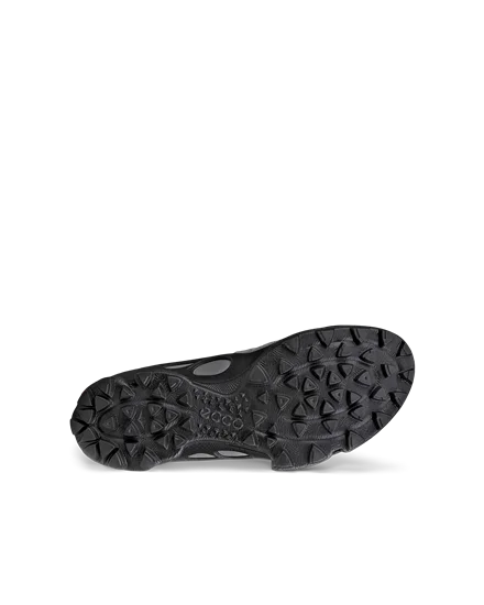 Men s ECCO Biom C Trail Leather Gore Tex Outdoor Trainer Grey