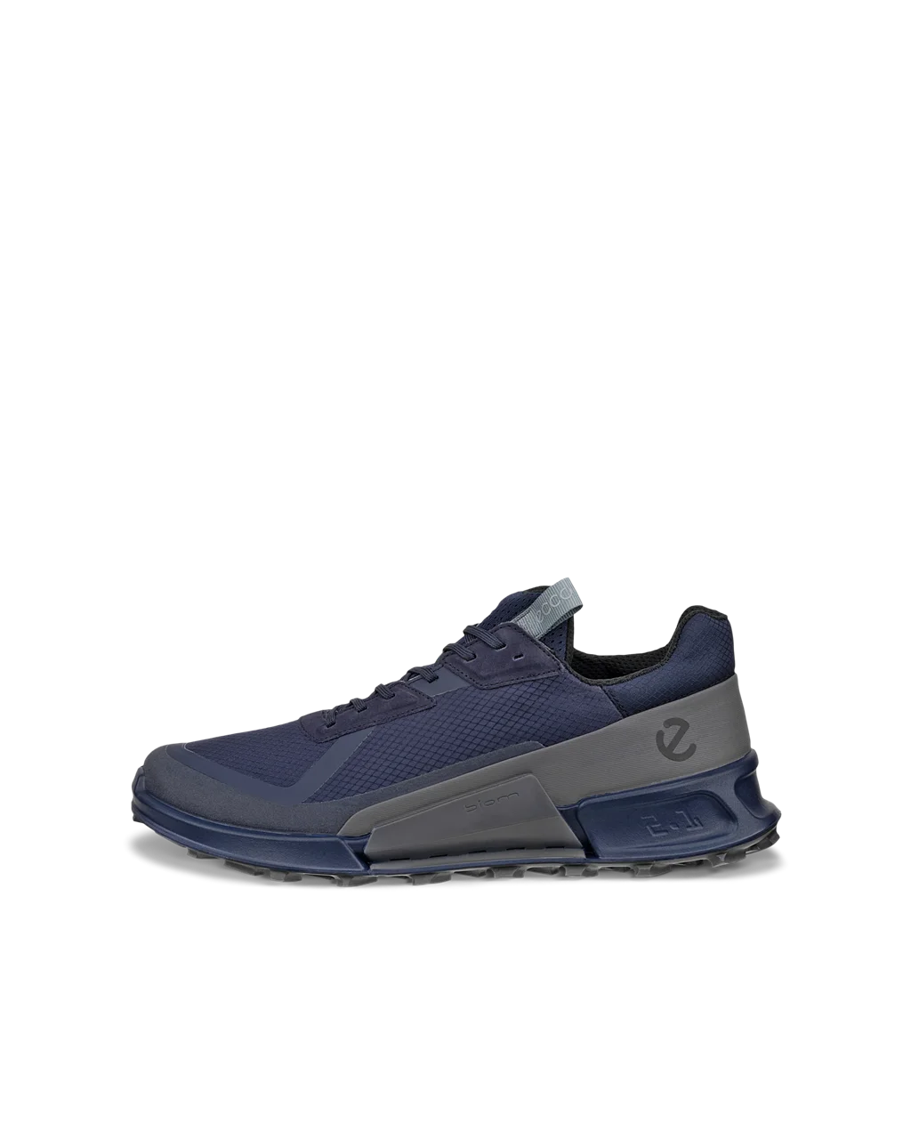 Men s ECCO Biom 2.1 X Country Textile Gore Tex Trail Running Shoe Navy