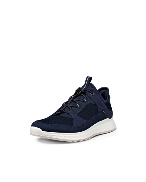 Women s ECCO Exostride Gore Tex Outdoor Trainer Navy