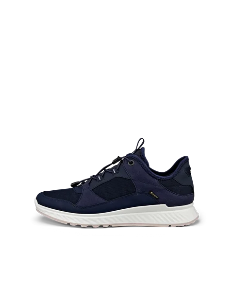 Women s ECCO Exostride Gore Tex Outdoor Trainer Navy