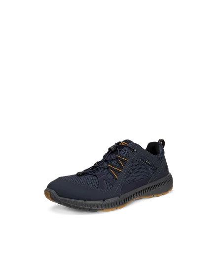 Men s ECCO Terracruise II Textile Gore Tex Shoe Navy