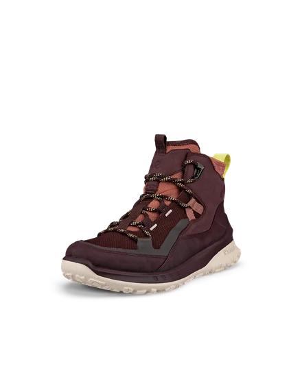 Women s ECCO ULT TRN Nubuck Waterproof Hiking Boot Purple