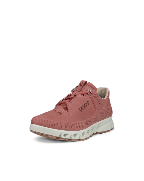 Women s ECCO Multi Vent Nubuck Gore Tex Shoe Pink