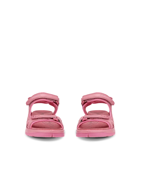 Women s ECCO Offroad Leather Hiking Sandal Pink