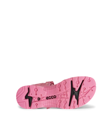 Ecco pink sandals best sale