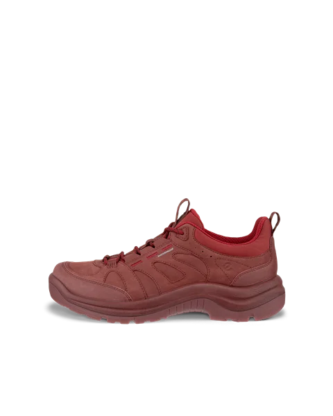 Women s ECCO Offroad Nubuck Outdoor Waterproof Shoe Red