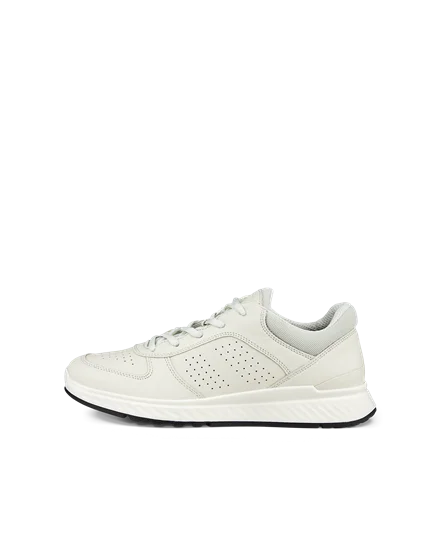 Women s ECCO Exostride Leather Outdoor Trainer White