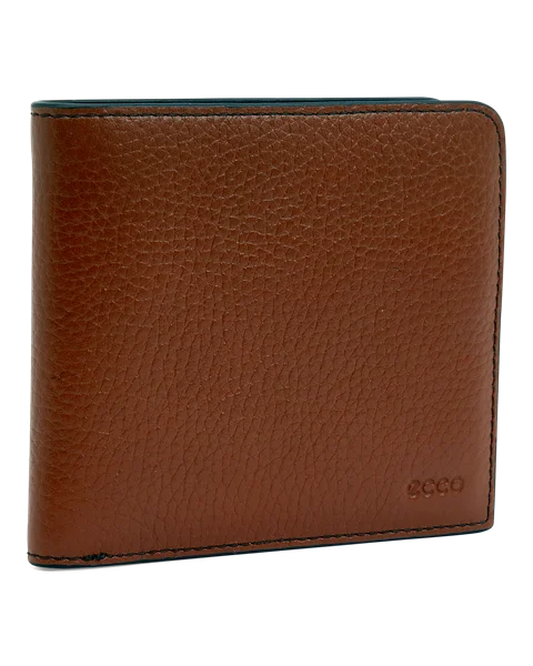 ECCO Small Leather Wallet Brown