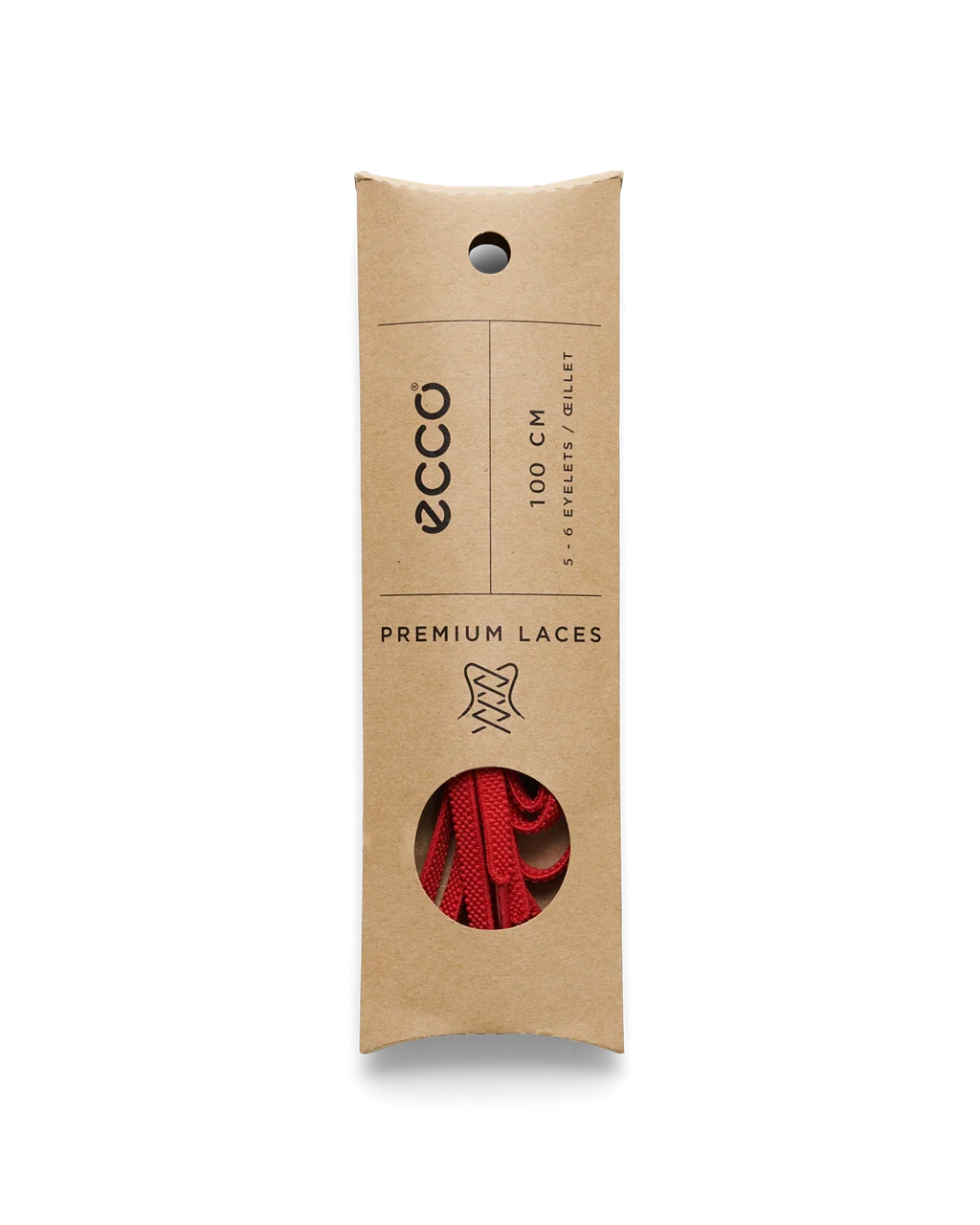 Unisex ECCO Laces Red