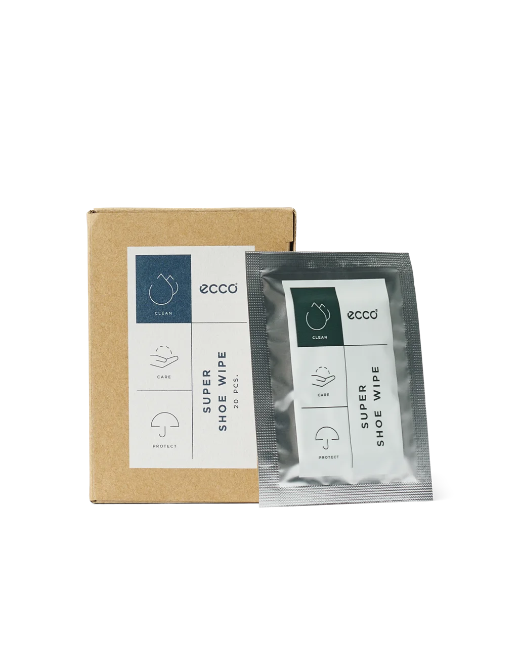 ECCO Shoe Wipes Transparent