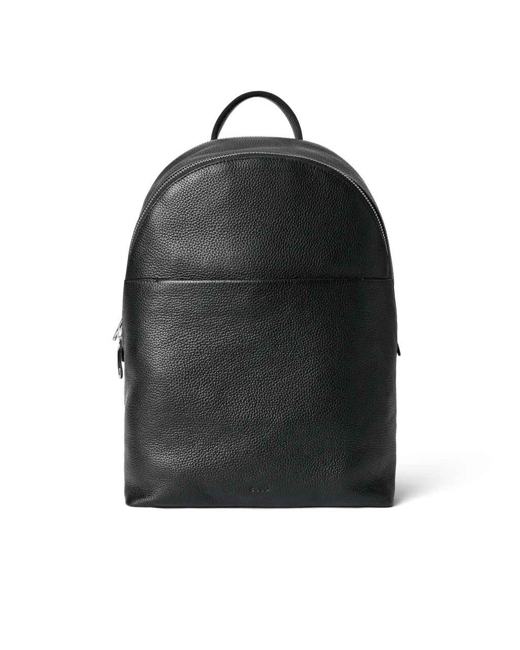 ECCO Round Pack Rucksack aus Leder Schwarz
